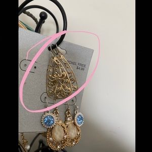 Gold Dangle Earrings